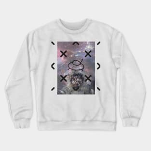 Space - astronaut - UFO collage Crewneck Sweatshirt